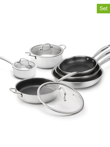 Sauter 9tlg. Kochgeschirr-Set in Silber