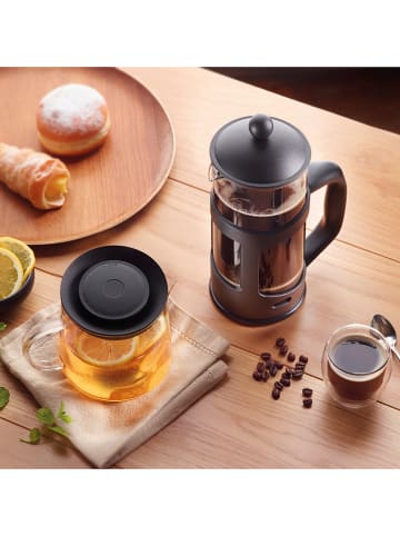 Sauter Kaffeebereiter in Schwarz/ Transparent - 1 l