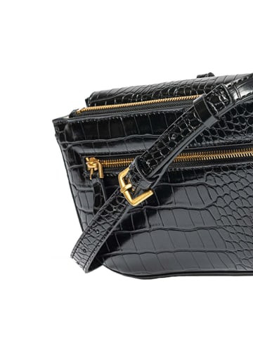Guess Umhängetasche in Schwarz - (B)25 x (H)14 x (T)5,5 cm