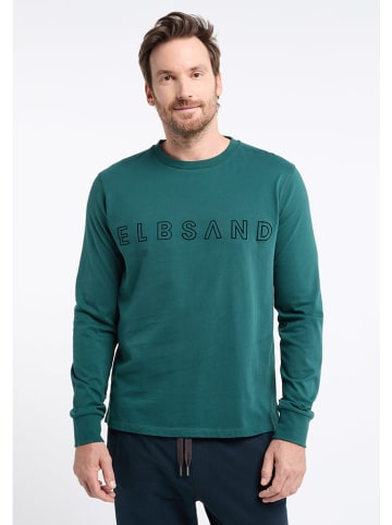 ELBSAND Longsleeve "Henrik" in Dunkelgrün