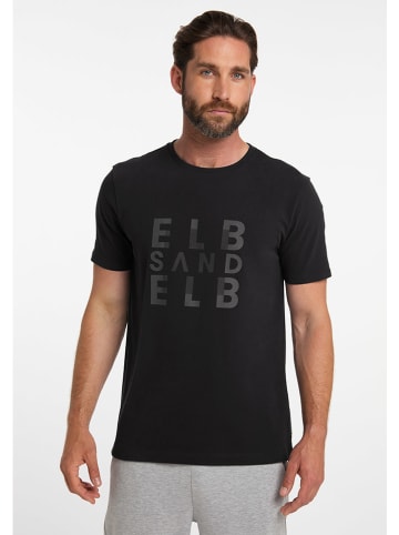 ELBSAND Koszulka "Flynn" w kolorze czarnym