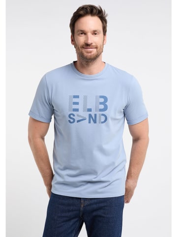 ELBSAND Shirt "Rik" lichtblauw