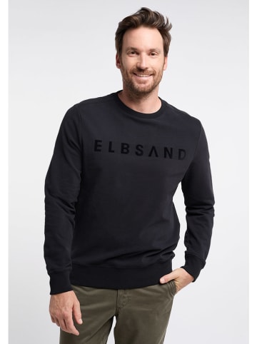 ELBSAND Sweatshirt "Jarku" in Schwarz