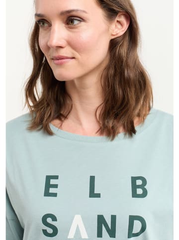 ELBSAND Koszulka "Ingiara" w kolorze jasnozielonym