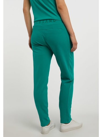 ELBSAND Spodnie dresowe "Brine" w kolorze zielonym