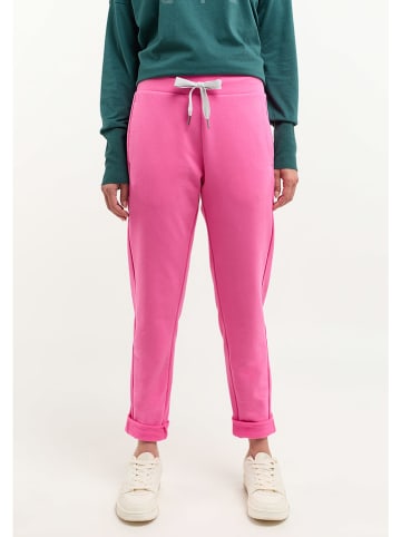 ELBSAND Spodnie dresowe "Briane" w kolorze różowym