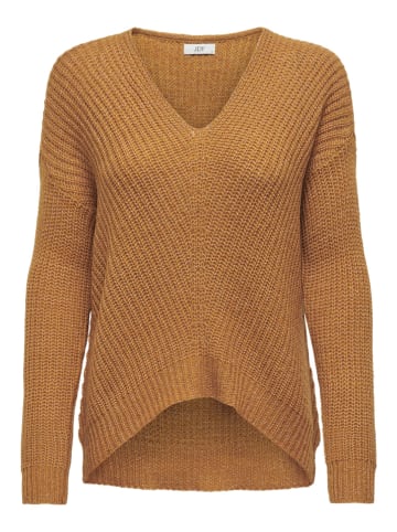 JDY Sweter w kolorze jasnobrązowym