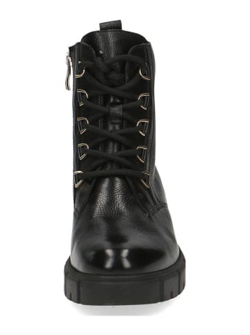 Caprice Leren boots schwarz