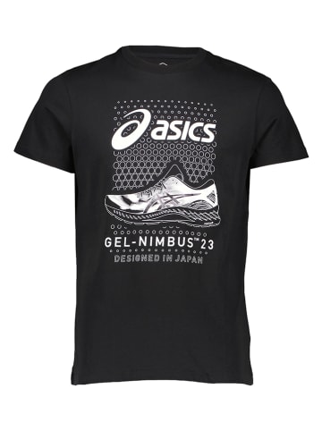 asics Shirt "Nimbus" in Schwarz