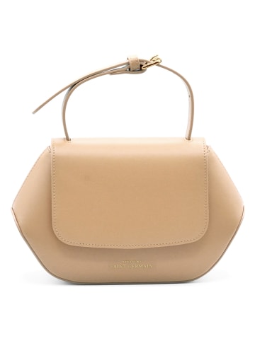 ATELIERS SAINT GERMAIN Leren schoudertas nude - (B)26 x (H)17 x (D)7 cm