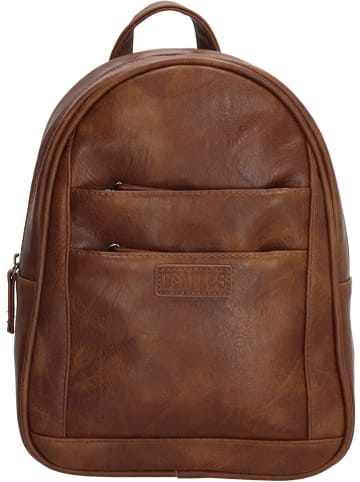 Beagles Rucksack "Murcia" in Cognac - (B)24 x (H)30 x (T)3 cm