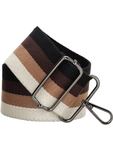 Beagles Schouderriem lichtbruin/zwart - (L)140 cm