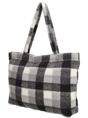 Beagles Shopper bag w kolorze szaro-czarnym - 60 x 36 x 10 cm
