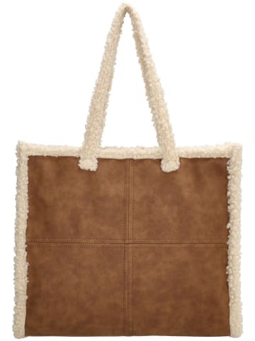 Beagles Torebka "Laredo" w kolorze jasnobrązowym - 38 x 32 x 12 cm