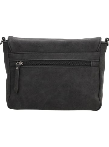 Beagles Umhängetasche "Malaga" in Schwarz - (B)24 x (H)17 x (T)7 cm