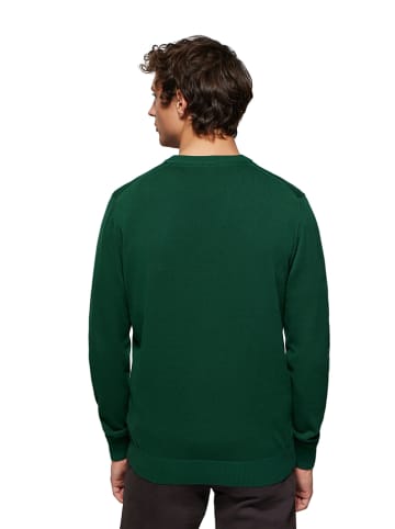 Polo Club Sweter w kolorze ciemnozielonym