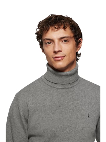 Polo Club Rollkragenpullover in Grau