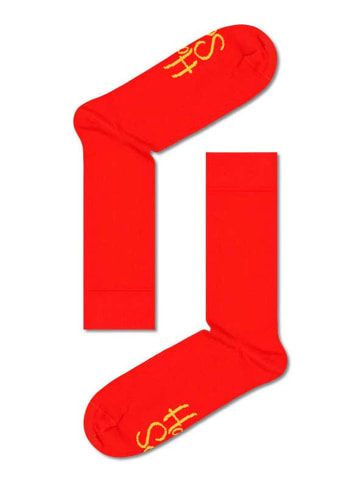 Happy Socks Skarpety w kolorze czerwonym