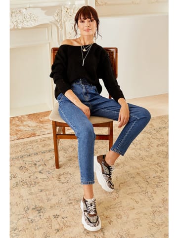 Milan Kiss Pullover in Schwarz