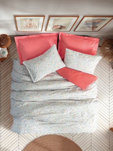 Colourful Cotton Renforcé beddengoedset wit