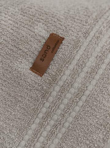 Colourful Cotton 3-częściowy zestaw ręczników w kolorze beżowym
