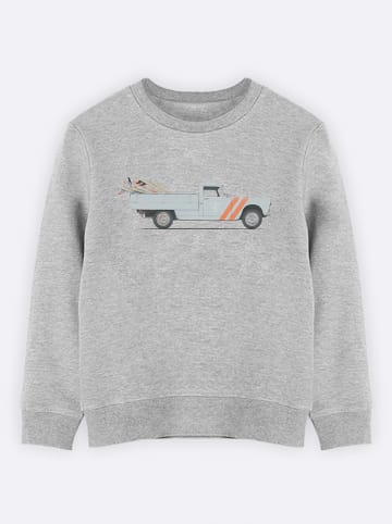 WOOOP Sweatshirt "Pickup" in Grau