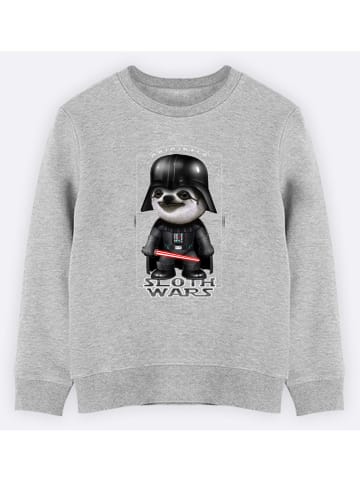 WOOOP Sweatshirt "Sloth Wars" grijs