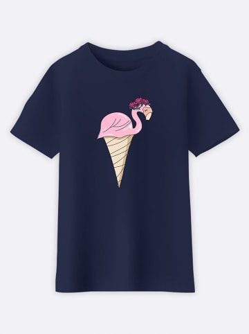 WOOOP Shirt "Pupee rousse" donkerblauw