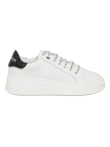 Patrizia Pepe Leren sneakers wit