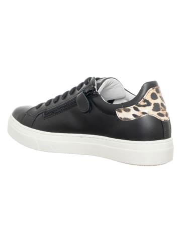 Patrizia Pepe Leren sneakers zwart