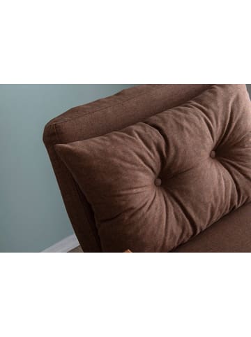 Evila Schlafsessel "Sandro" in Braun - (B)78 x (H)69 x (T)50 cm