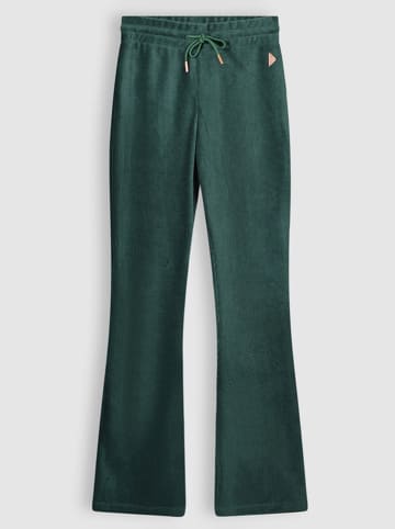 No-bell Spodnie dresowe w kolorze zielonym