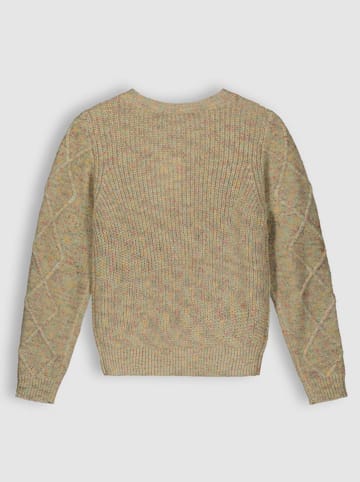 No-bell Sweter w kolorze beżowym