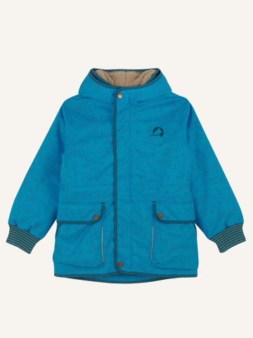 finkid Inritswinterjas"Kamu Ice" blauw