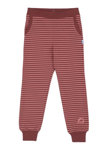 finkid Spodnie dresowe "Jompikumpi" w kolorze czerwonym