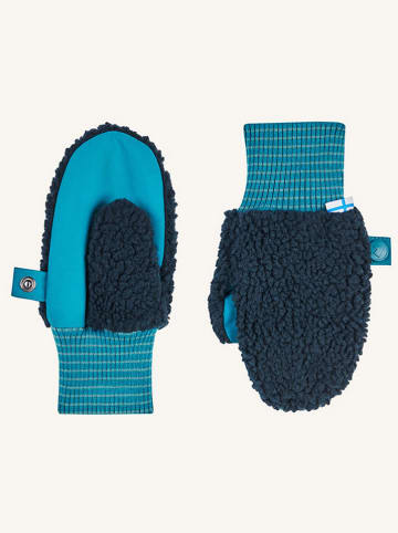 finkid Rękawiczki funkcyjne "Nupujussi Teddy" w kolorze niebieskim
