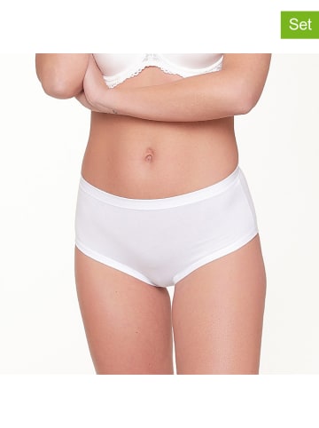 Linga Dore 3er-Set: Taillenpanty in Weiß