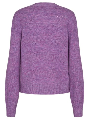 NÜMPH Sweter "Jinky" w kolorze fioletowym