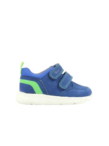 Richter Shoes SkÃ³rzane sneakersy w kolorze niebieskim