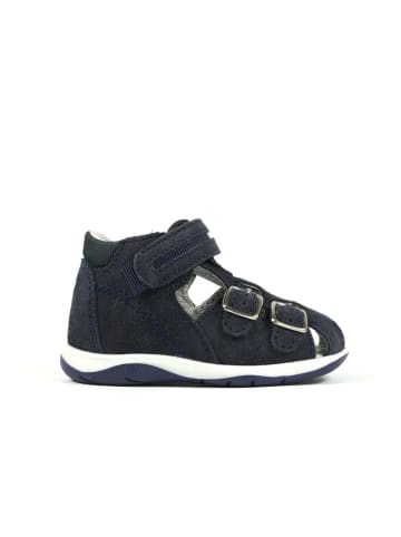 Richter Shoes Leren enkelsandalen donkerblauw