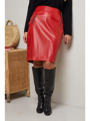 Plus Size Company Rok "Beaurivage" rood