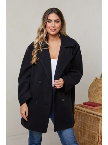 Plus Size Company Tussenmantel "Bristol" zwart