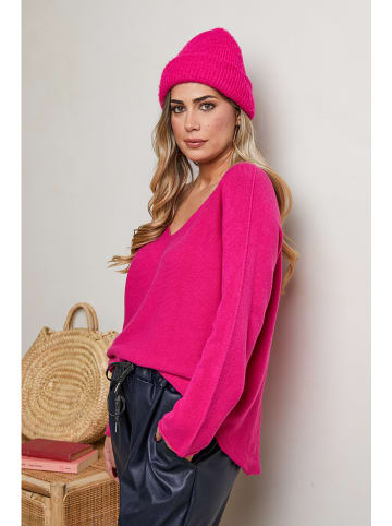 Plus Size Company Trui "Calone" fuchsia