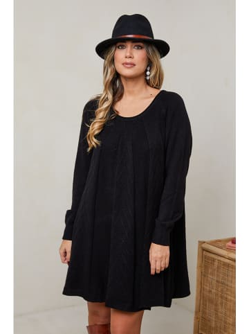 Plus Size Company Sukienka "Jacob" w kolorze czarnym