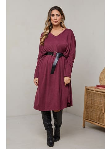 Plus Size Company Jurk "Janet" paars