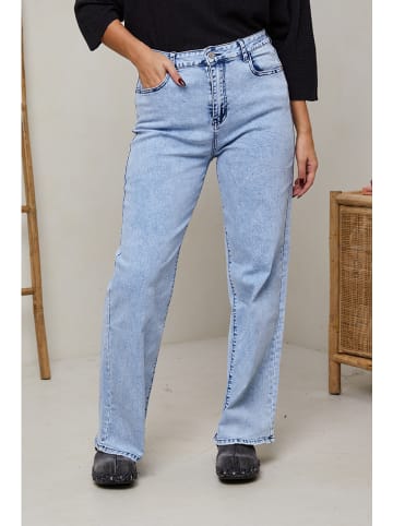 Plus Size Company Dżinsy "Landres" - Comfort fit - w kolorze błękitnym