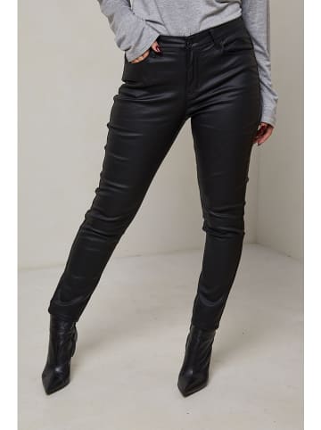 Plus Size Company Spodnie "Mae" w kolorze czarnym