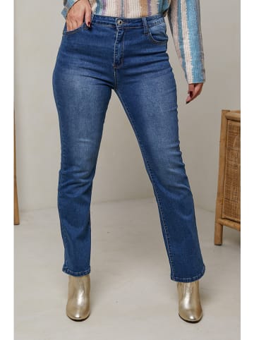 Plus Size Company Jeans "Maily" - Comfort fit - in Blau