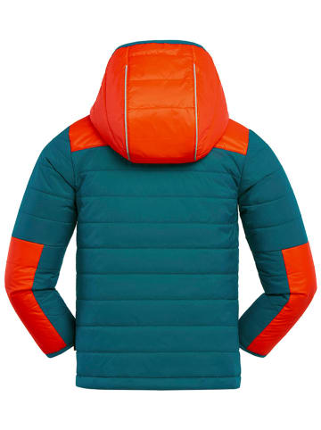 Kamik Całoroczna kurtka pikowana "Canyon" w kolorze turkusowym