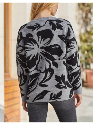 LA Angels Sweter w kolorze jasnoszaro-czarnym
